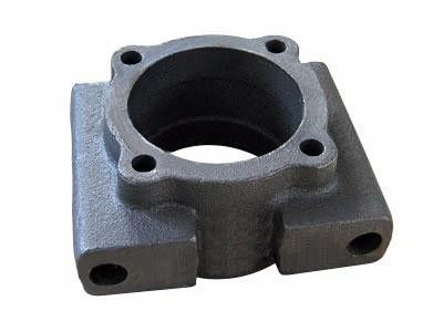 Shot Blasting Flange Base 0.55mm Resin Sand Casting